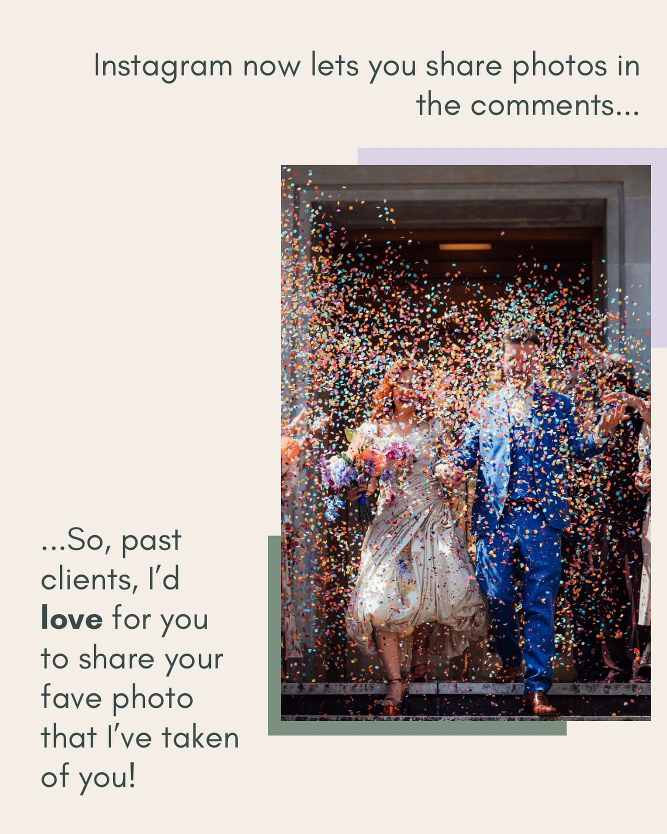 This feels like a really lovely way to celebrate 10 years of being a wedding photographer. Share all of your favourite photos I’ve taken in the comments, please!