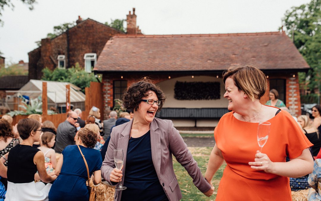 Fun, Informal outdoor wedding at The Klondyke