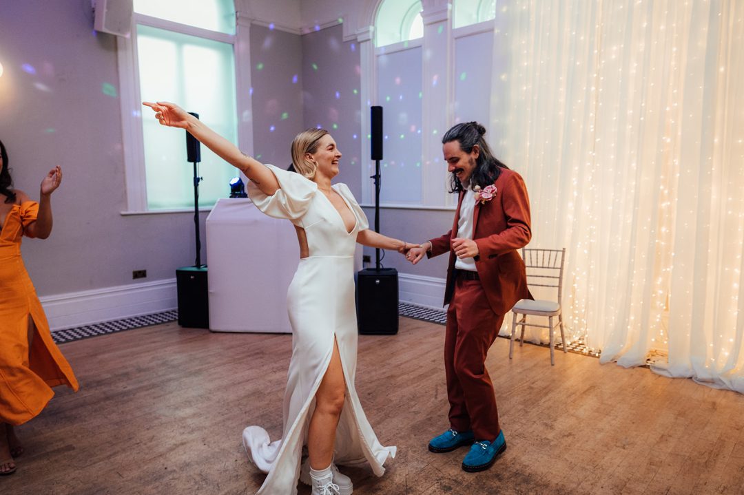 A Village Point Heaton Moor Wedding with lots of personal touches and a fun party!