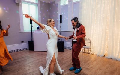 A Village Point Heaton Moor Wedding with lots of personal touches and a fun party!