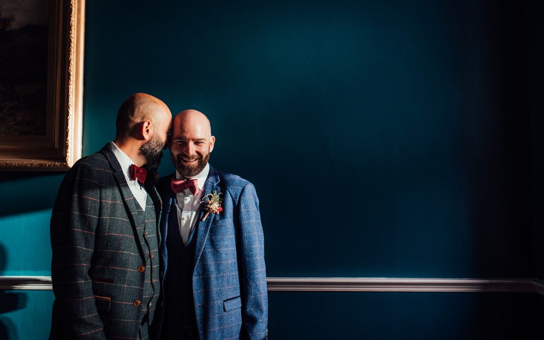 Manchester Hall wedding complete with surprise confetti, a Kylie mashup, and a flash mob