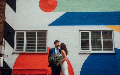 Amy and Aaron’s Disco Jungle Themed Copeland Gallery Wedding